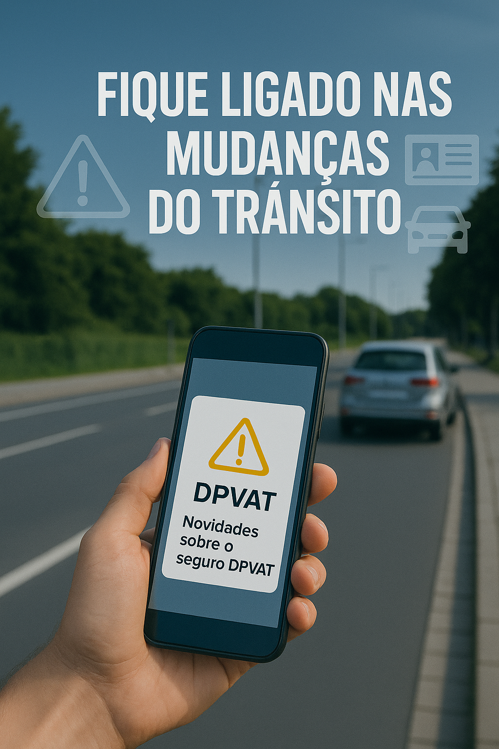 Fique atento às mudanças no trânsito!