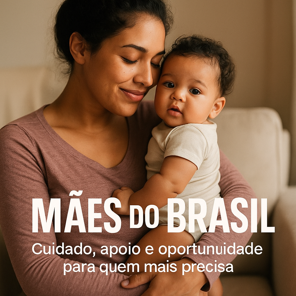 Mães do Brasil: apoio integral para quem mais precisa
