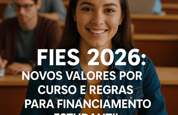 Fies 2026: novos valores por curso e regras atualizadas para financiamento estudantil