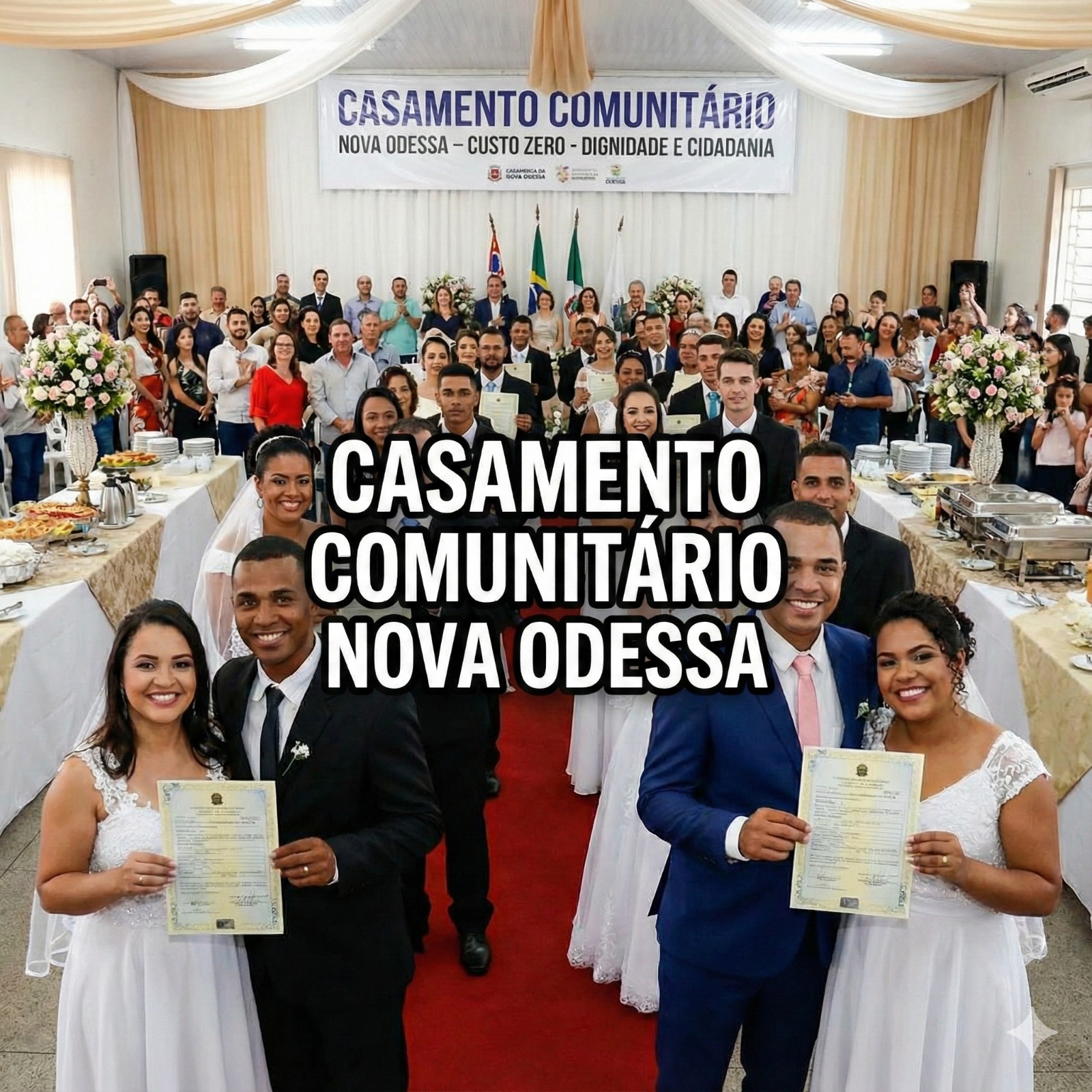 Casamento Comunitário: Política que Garantiu o Sonho da Família a Centenas de Casais em Nova Odessa